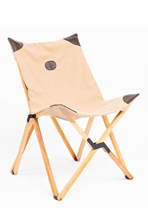 FUNKY CHAIRS Butterfly Ahşap Kelebek Bahçe Kamp Piknik Sandalyesi
