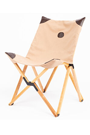 FUNKY CHAIRS Butterfly Ahşap Kelebek Bahçe Kamp Piknik Sandalyesi