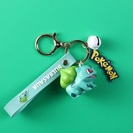 ThreeMB Toys Pokemon Orijinal Lisanslı Anahtarlık Bulbasaur