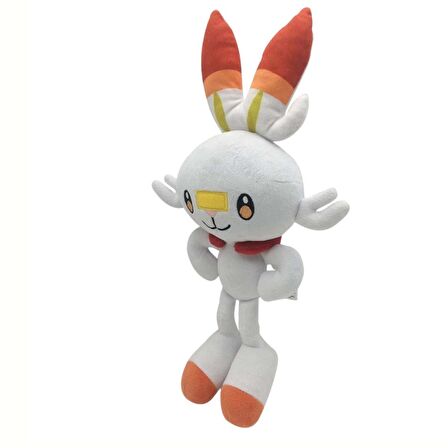 ThreeMB Toys Pokemon Yüksek Kalite Peluş Scorbunny