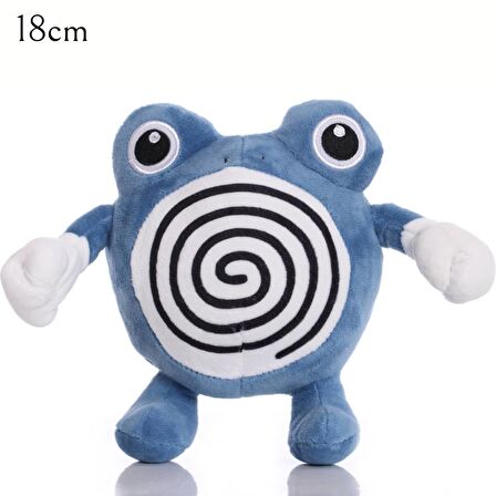 ThreeMB Toys Pokemon Yüksek Kalite Peluş Poliwhirl