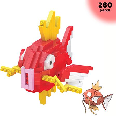 ThreeMB Toys Pokemon 2. Kısım Blok Puzzle Magikarp