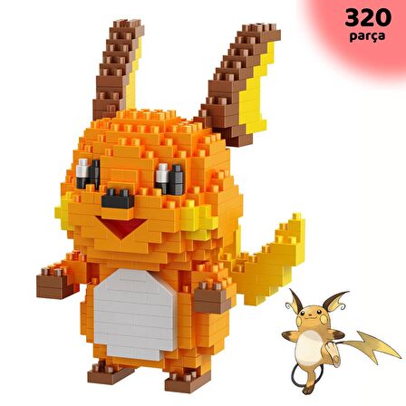 ThreeMB Toys Pokemon 2. Kısım Blok Puzzle Raichu