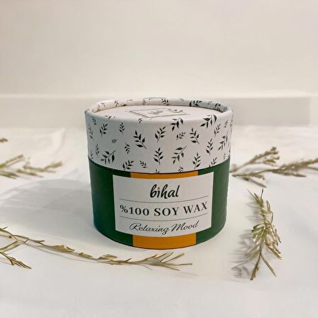 Bihal Soya Wax Tarçın Kokulu Doğal MUM100ML