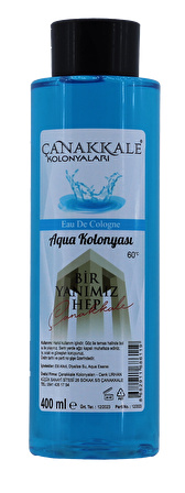 AQUA (OKYANUS) KOLONYASI - 400 ML - (PET ŞİŞE)