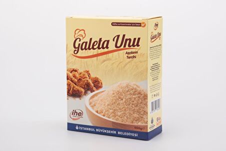 İHE GALETA UNU 500 g (3 ADET)