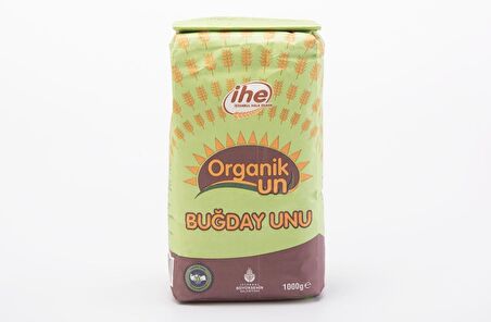 İHE ORGANİK BUĞDAY UNU 1000 g (6 ADET)