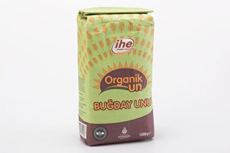 İHE ORGANİK BUĞDAY UNU 1000 g (6 ADET)