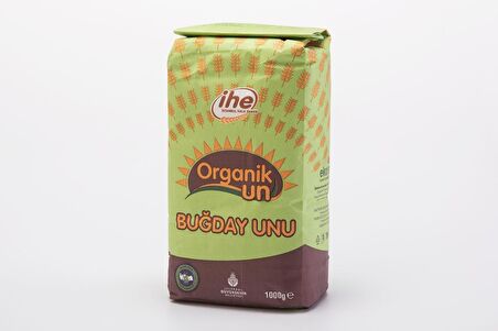 İHE ORGANİK BUĞDAY UNU 1000 g (6 ADET)