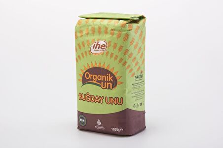 İHE ORGANİK BUĞDAY UNU 1000 g (6 ADET)