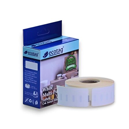 Ecotag Dymo Muadili Yazıcı Etiketi 19 mm x 51 mm
