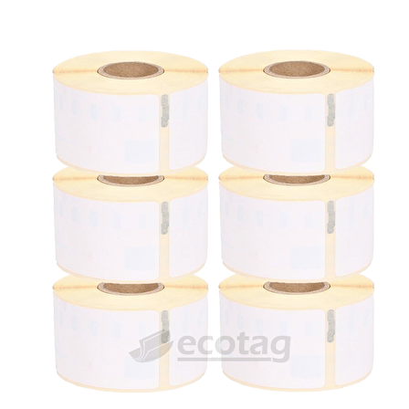 Ecotag Dymo Muadili Yazıcı Etiketi 89 mm x 41 mm