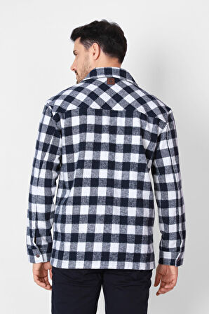 Adam Boxes Oduncu Gömlek Ceket N-Franella - Lacivert