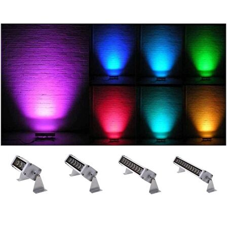 Arge Led RGB Wallwasher Duvar Boyama 30 Cm (9W)