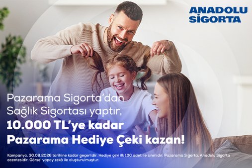 Pazarama Sigorta'dan Sağlık Sigortası yaptır 10.000TL'ye kadar Pazarama Hediye Çeki kazan! - Pazarama Sigorta