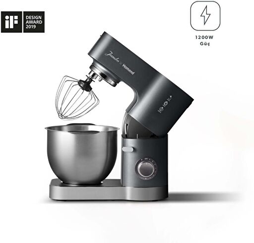 Jumbo x Homend Artfood 3025H Antrasit Stand Mikser