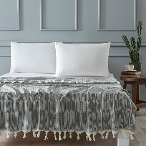 Linens Medley Çift Kişilik Pike Gri
