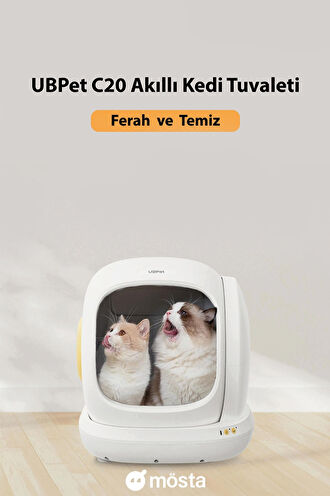 Ubtech Ucat C20 Akıllı Otomatik Kedi tuvaleti