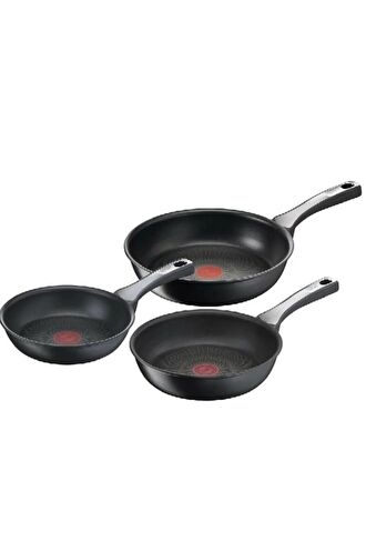 Tefal Titanyum 6X Unlimited One İndüksiyon Tabanlı 3'lü 20-24-28 cm Tava Seti