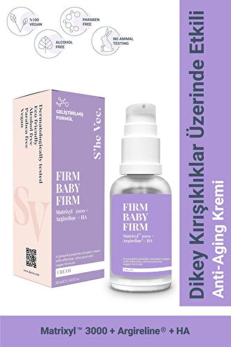 FIRM BABY FIRM | Dikey Kırışıklıklar Üzerinde Etkili Anti Aging Kremi