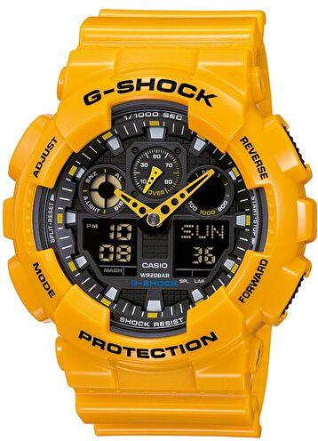 Casio G-Shock GA-100A-9ADR Erkek Kol Saati