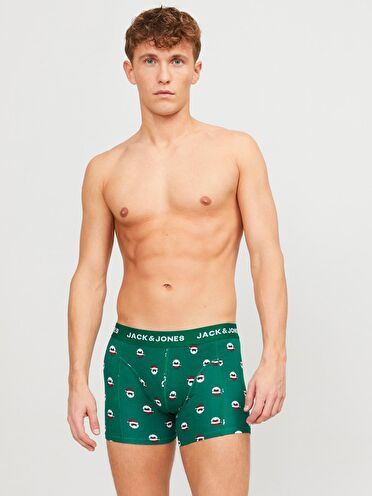 Jack & Jones Erkek Yılbaşı Çorap Boxer Seti - 12246131