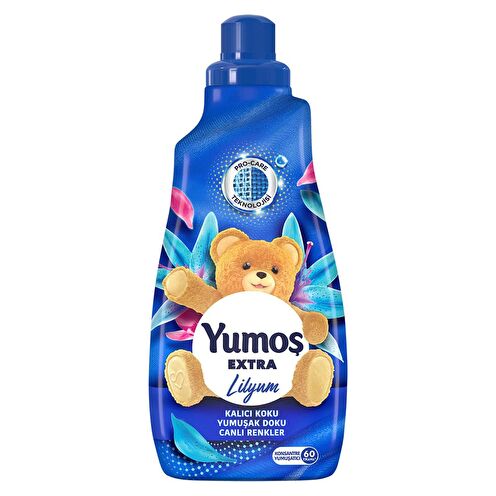 Yumoş Lilyum Beyazlar ve Renkliler İçin Konsantre Yumuşatıcı 1440 ml 60 Yıkama