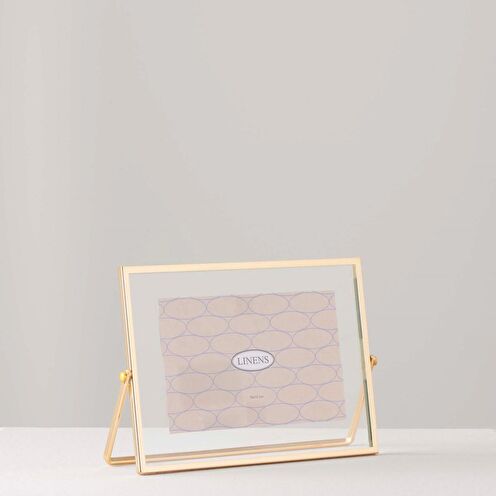 Linens Holly Metal 15x10 cm Çerçeve Gold