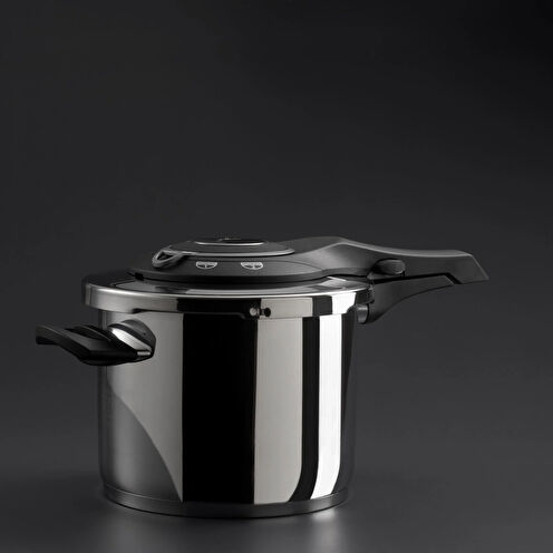 Jumbo Procook Çelik Klipso 6 lt Düdüklü Tencere