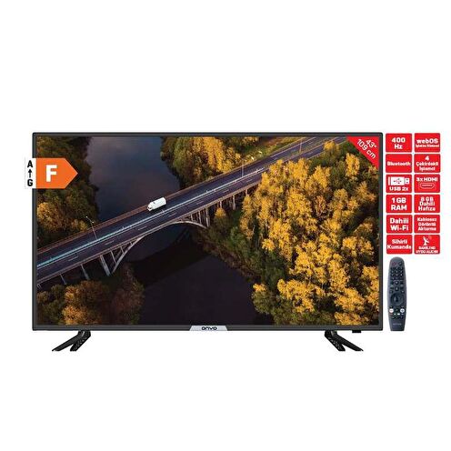 Onvo OV43400 43 İnç 109 Ekran HD Ready webOS Smart LED TV