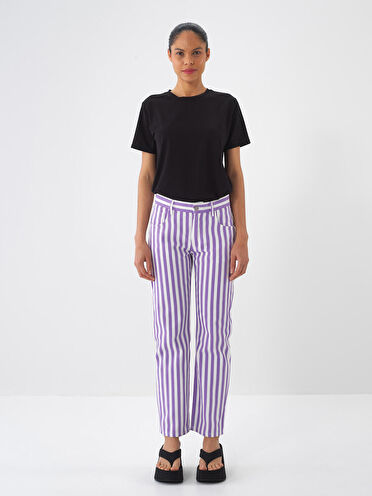 Siyah Regular Fit Pamuklu Tişört