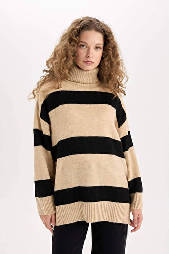 Relax Fit Balıkçı Yaka Tunik