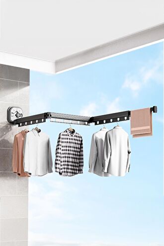 Katlanabilir Vakumlu Askılık 3'lü