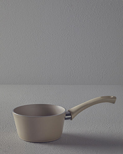 English Home Pretty Alüminyum Sos Tenceresi 14 Cm Bej
