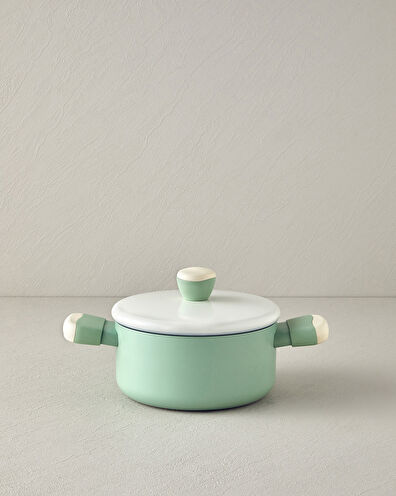 English Home Tokyo Seramik Tencere 20 cm Yeşil