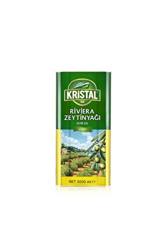 Kristal Riviera Zeytinyağı Teneke 5 L