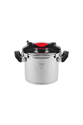 Hisar Monaco Joy Düdüklü Tencere 6 Lt. Siyah