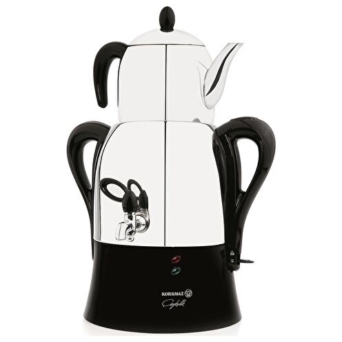 Korkmaz A341 Çaykolik 2000 W Çelik Semaver