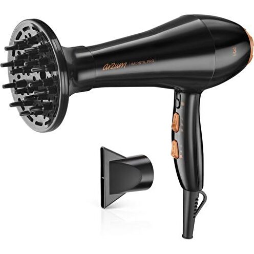 Arzum AR5009 Hairstil Pro 2200 W AC Motor Profesyonel Sıcak ve Soğuk Saç Kurutma Makinesi