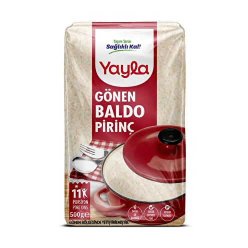 Yayla Gönen Baldo Pirinç 500 gr