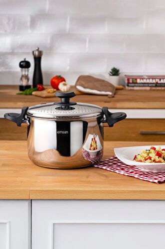 Emsan Azur Çelik Makarna Tenceresi