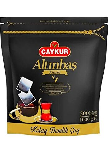 Çaykur Altınbaş Klasik 5 gr 200'lü Demlik Poşet Çay