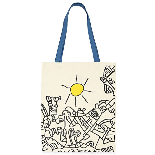 Mustafa Birdal Tasarımlı Güneşli Bez Çanta