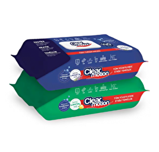 Clear Motion Yüzey Temizlik Havlularında