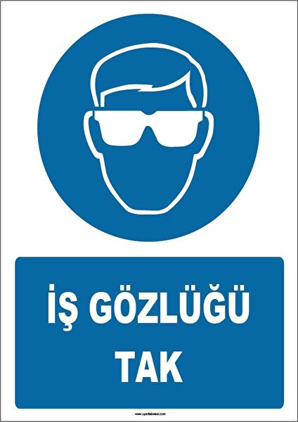 Eser İş Güvenliği Güvenlik Uyarı İşaretleri, İş Güvenliği Levhaları