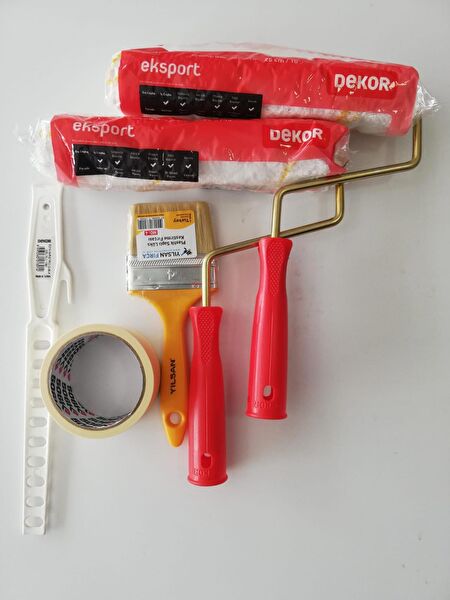 Dekor Boya Fırçası, Boya Rulosu