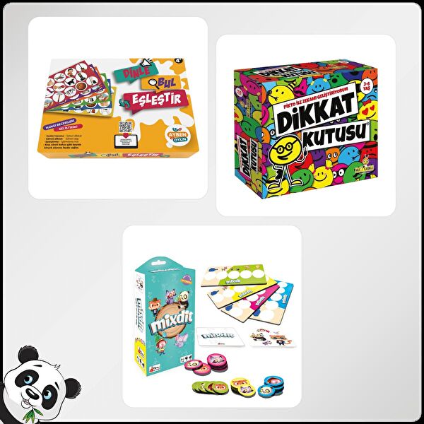 Mucit Panda Eğitici Oyuncaklar