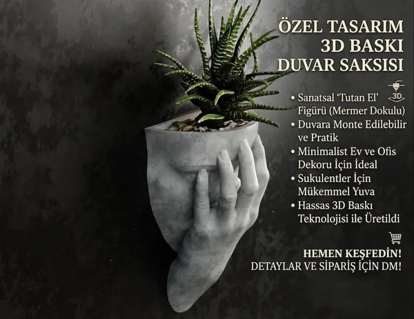 Home Vazo, Saksı