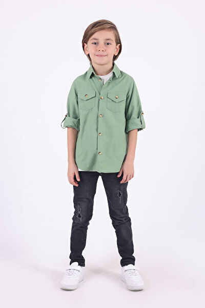 Pollito Erkek Çocuk Gömlek