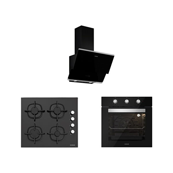 Silverline Ankastre Set